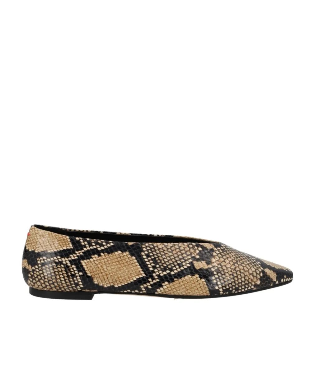 Aeyde Betty Printed Ballerina Shoes
