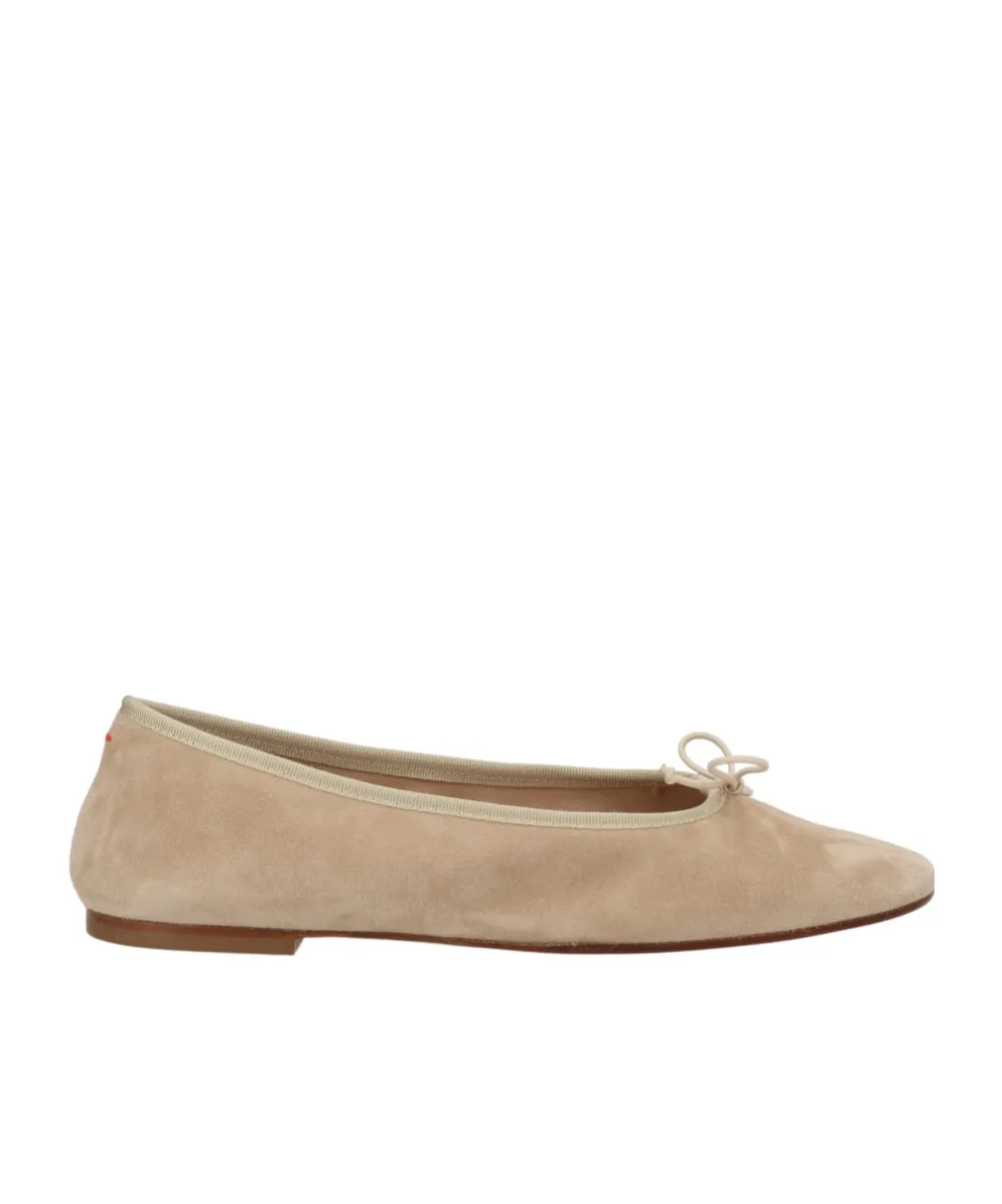 Aeyde Tiby Bow Detailed Slip-On Flat Shoes