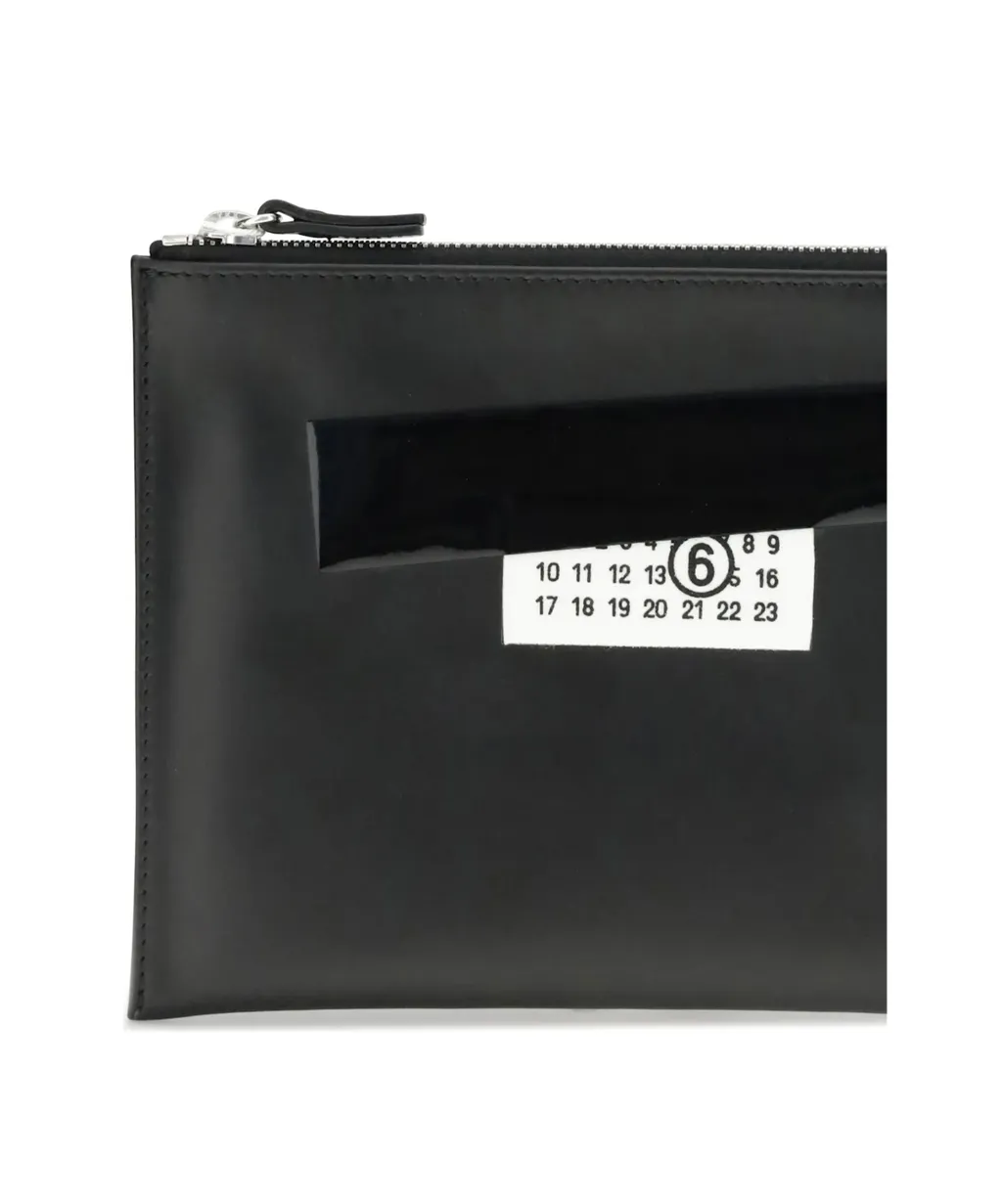 Mm6 Maison Margiela Small Leather Pouch