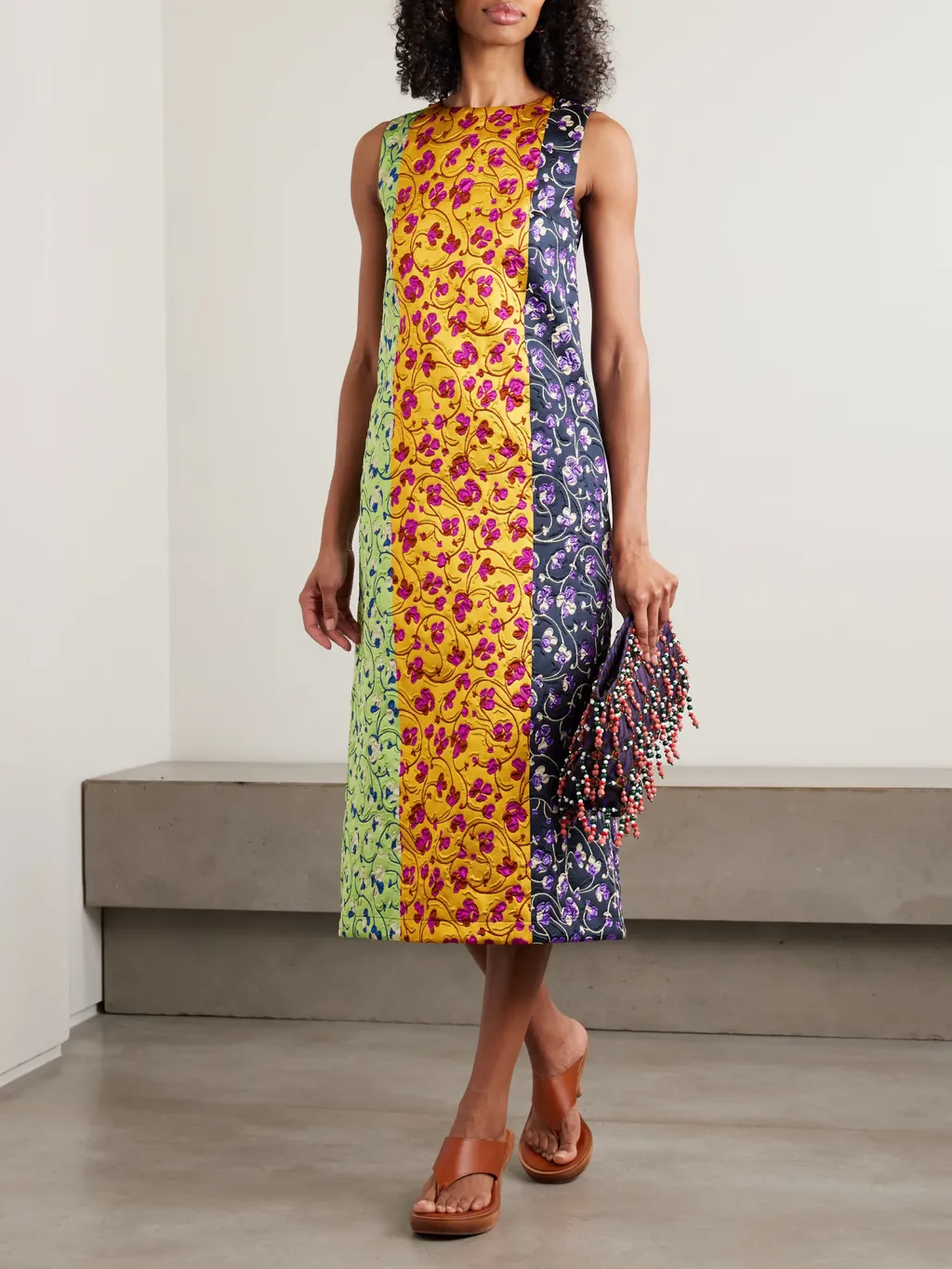 Patchwork Embroidered Dress
