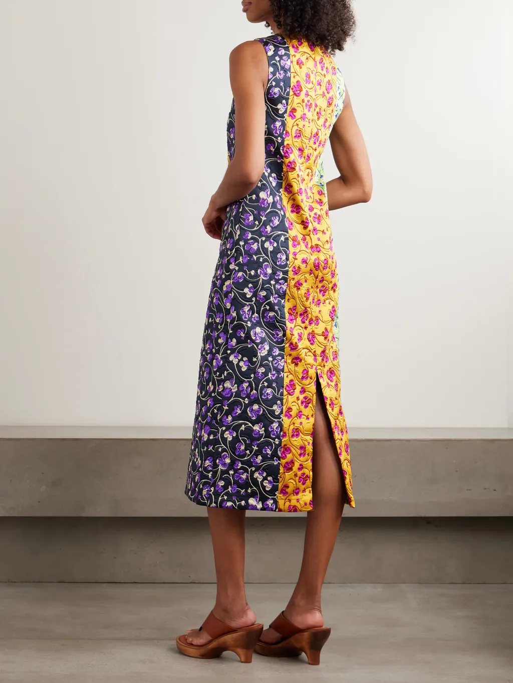 Patchwork Embroidered Dress