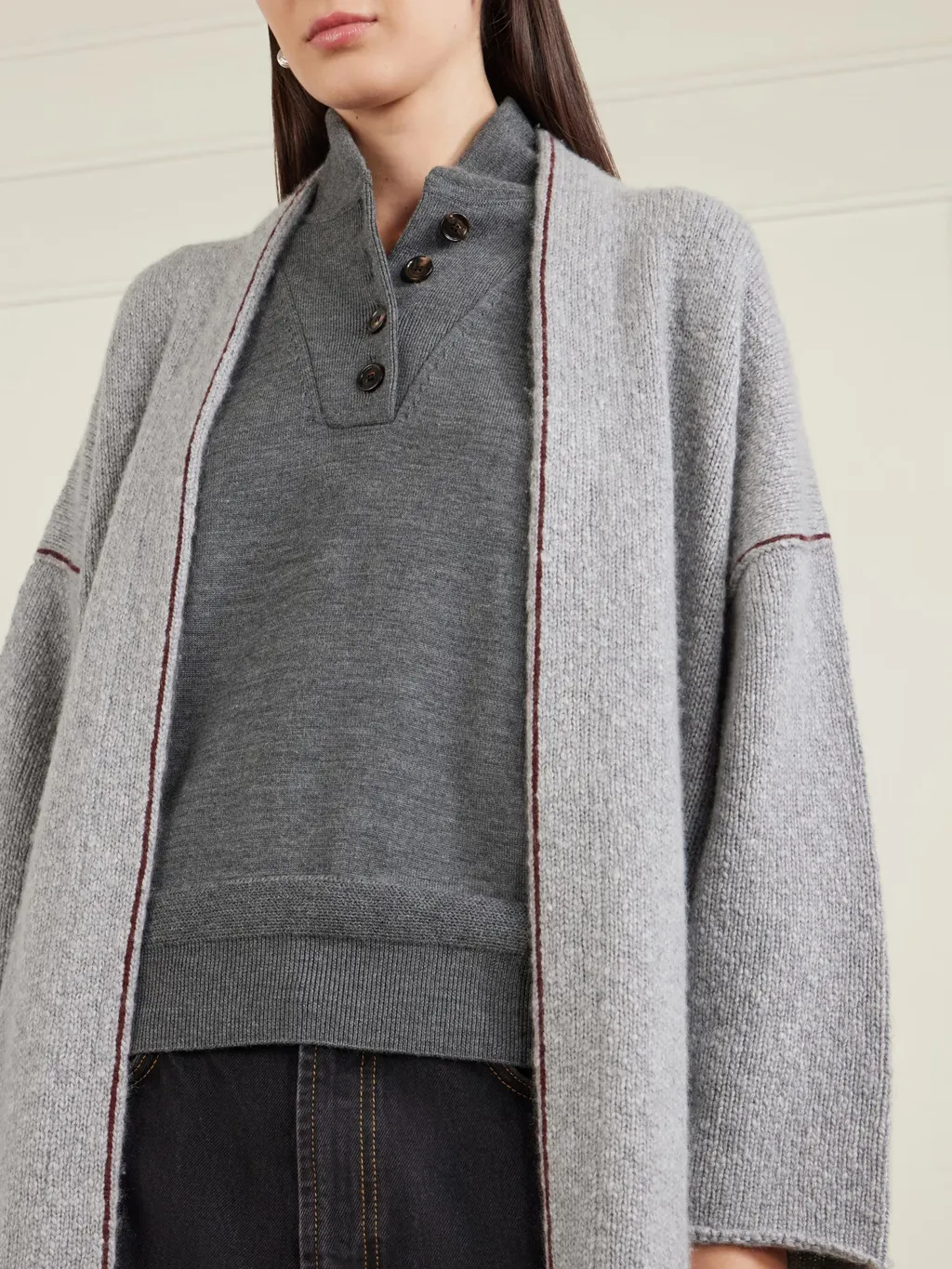 Glacier Cashmere Cardigan