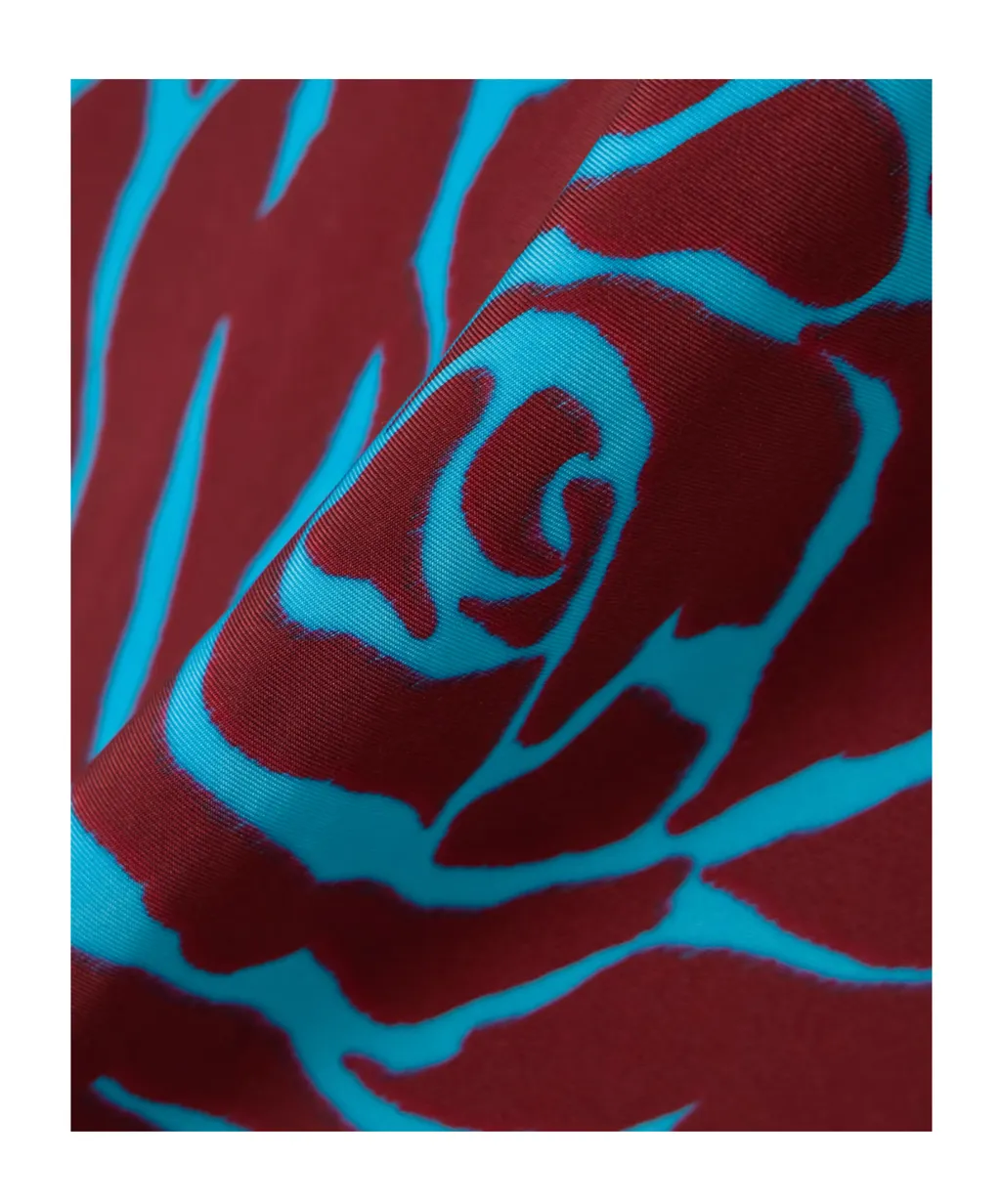 Draped Printed Camisole