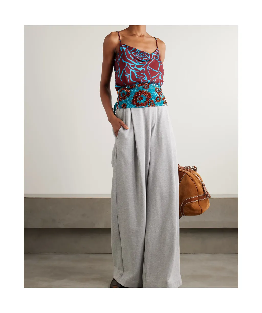 Draped Printed Camisole