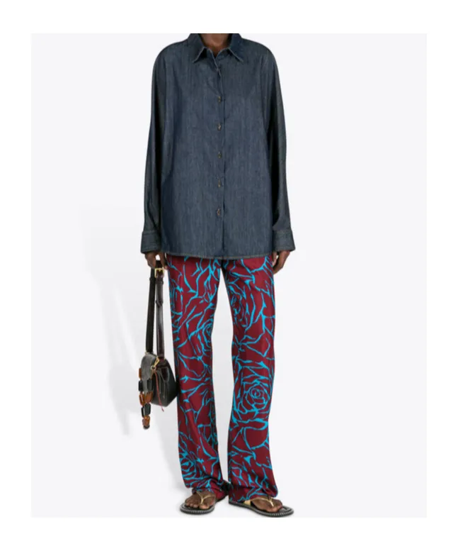 Denim Cocoon Shirt