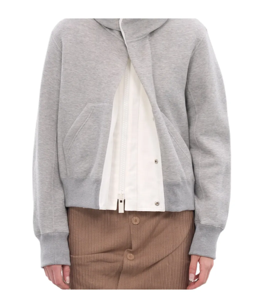 Long-Sleeved Hooded Jacket