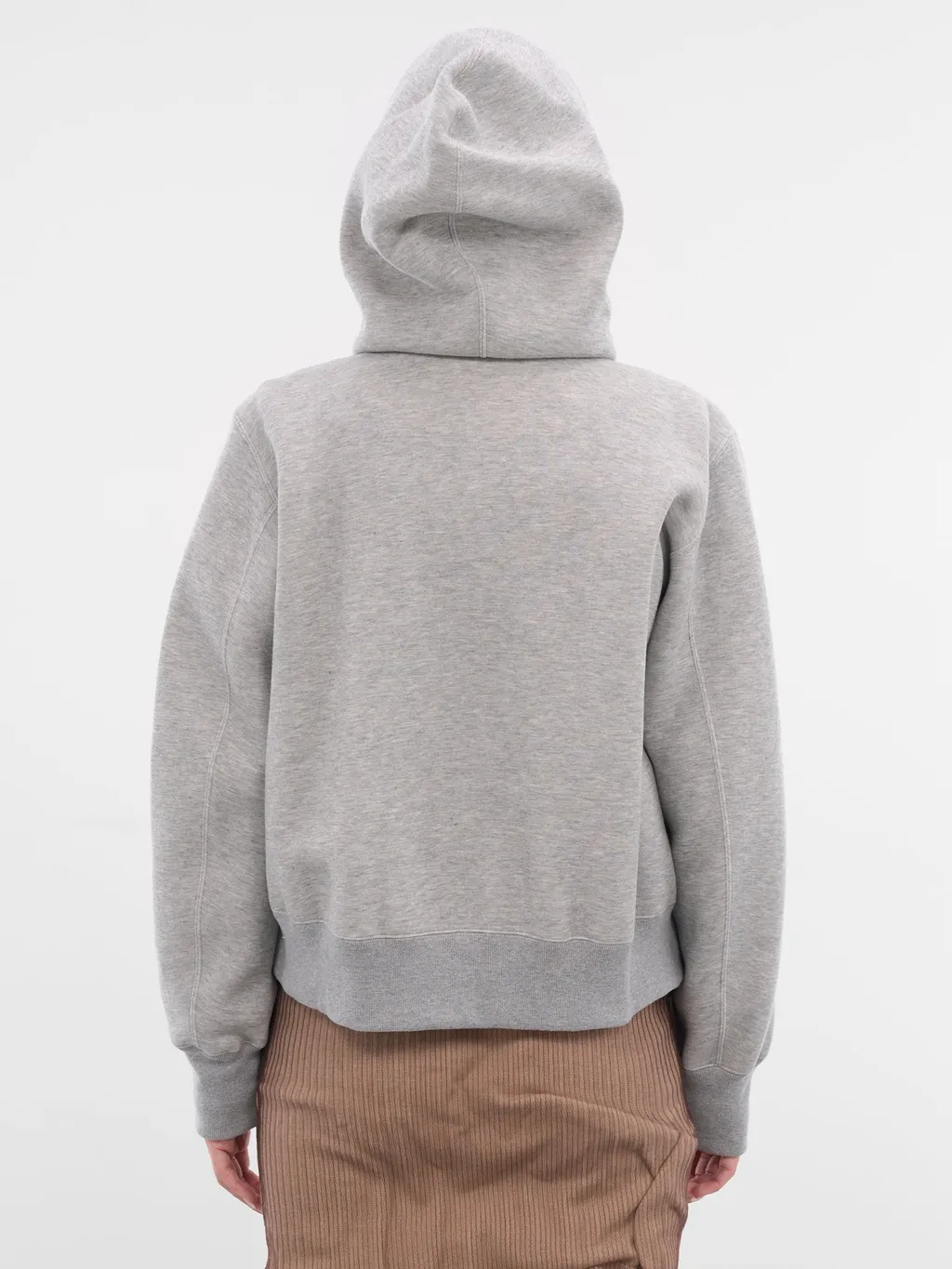 Long-Sleeved Hooded Jacket