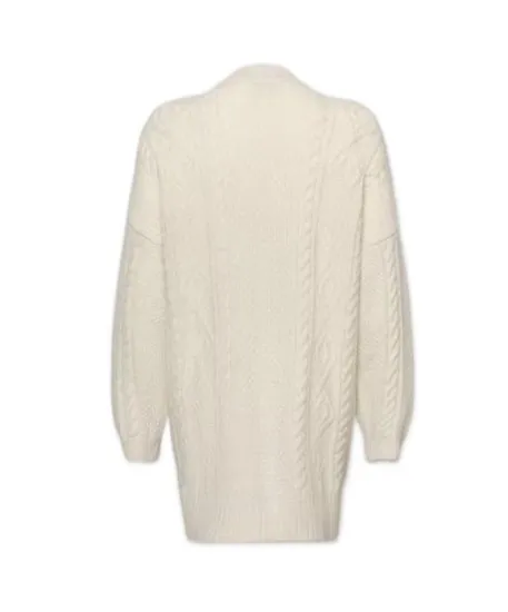Cable-Knit Merino Cardigan