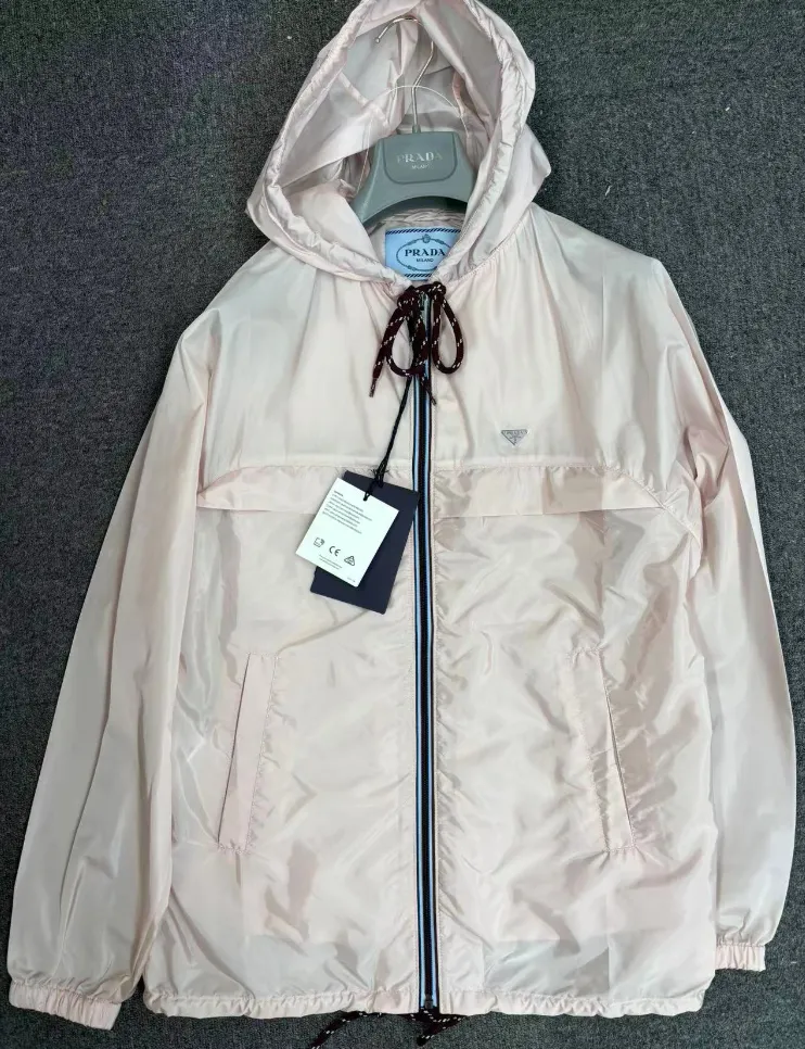 Prada Zip-Up Lightweight Jacket