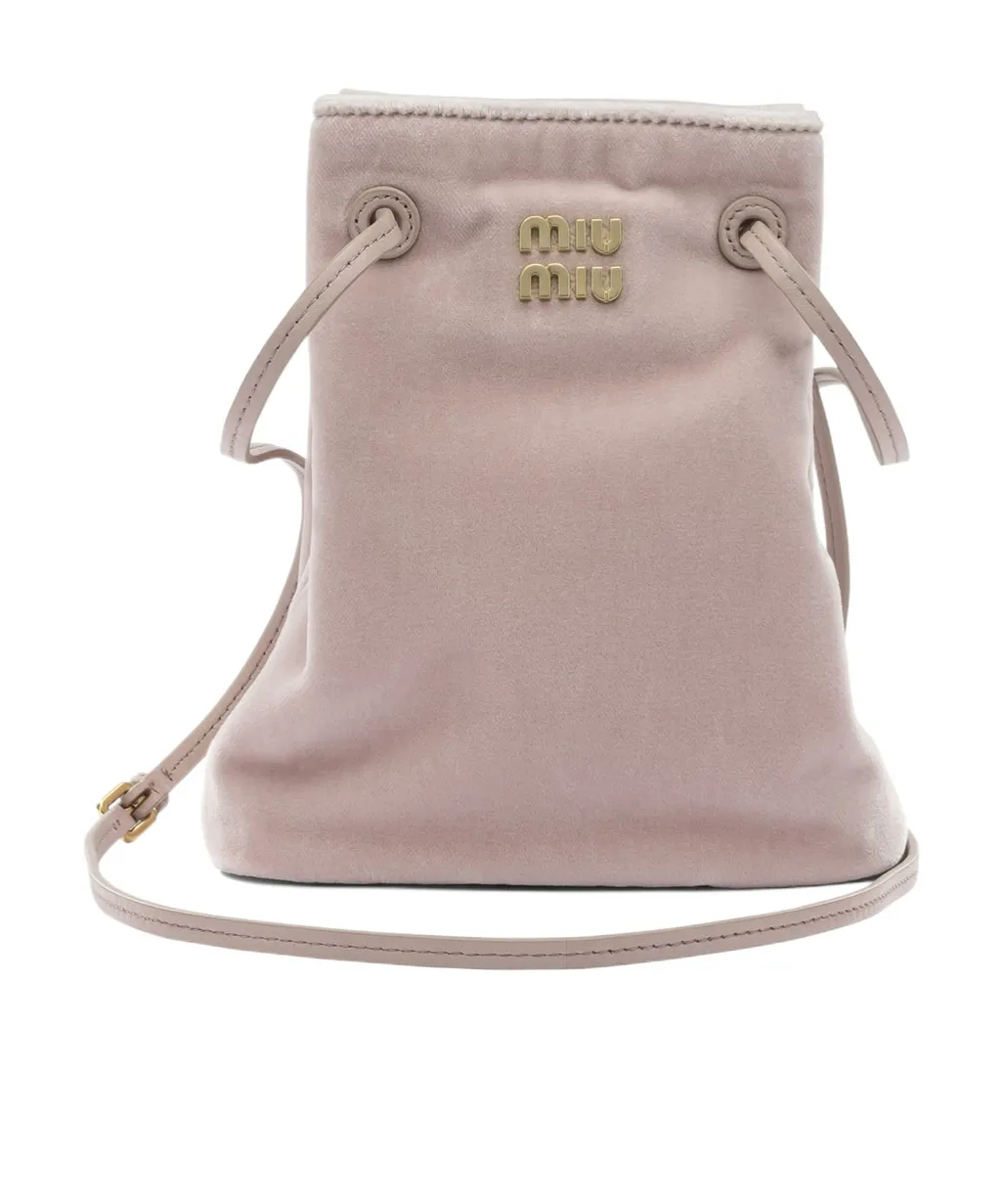 Mini Velvet Crossbody Bag