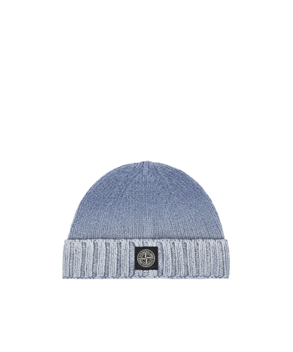 Beanie With Compass Logo Patch