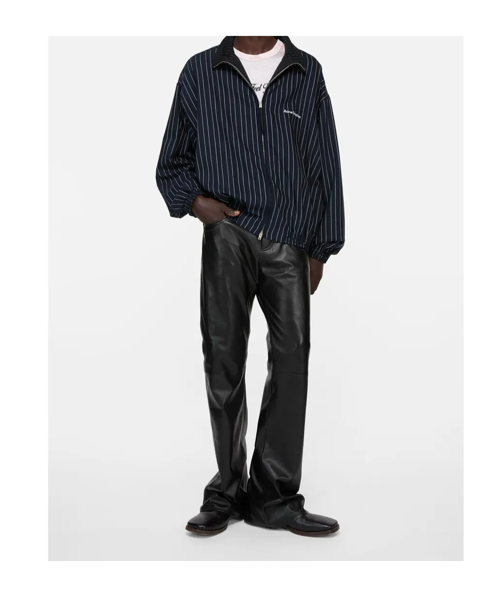 Acne Studios Striped Zip Jacket