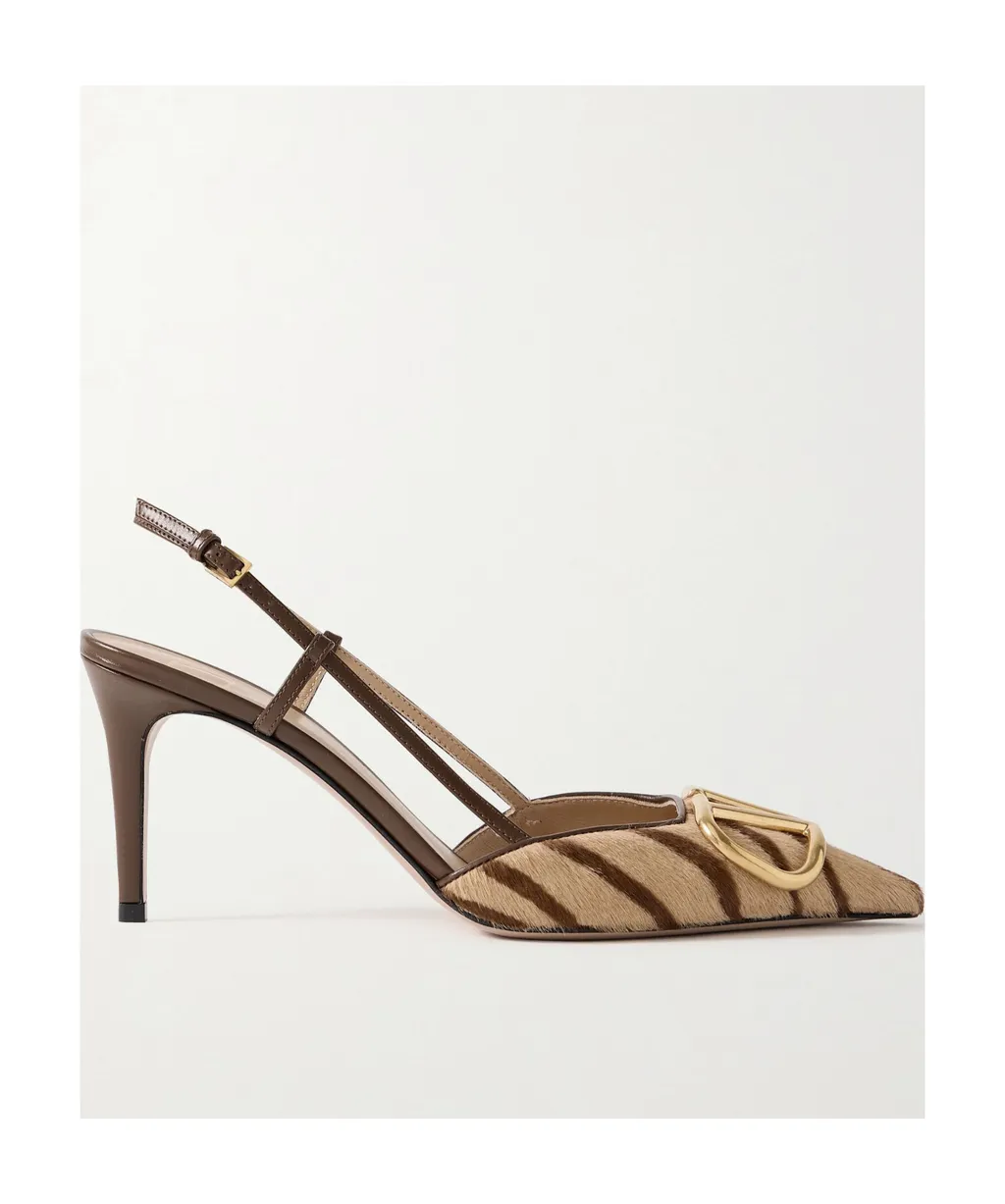 Slingback High Heel Sandals