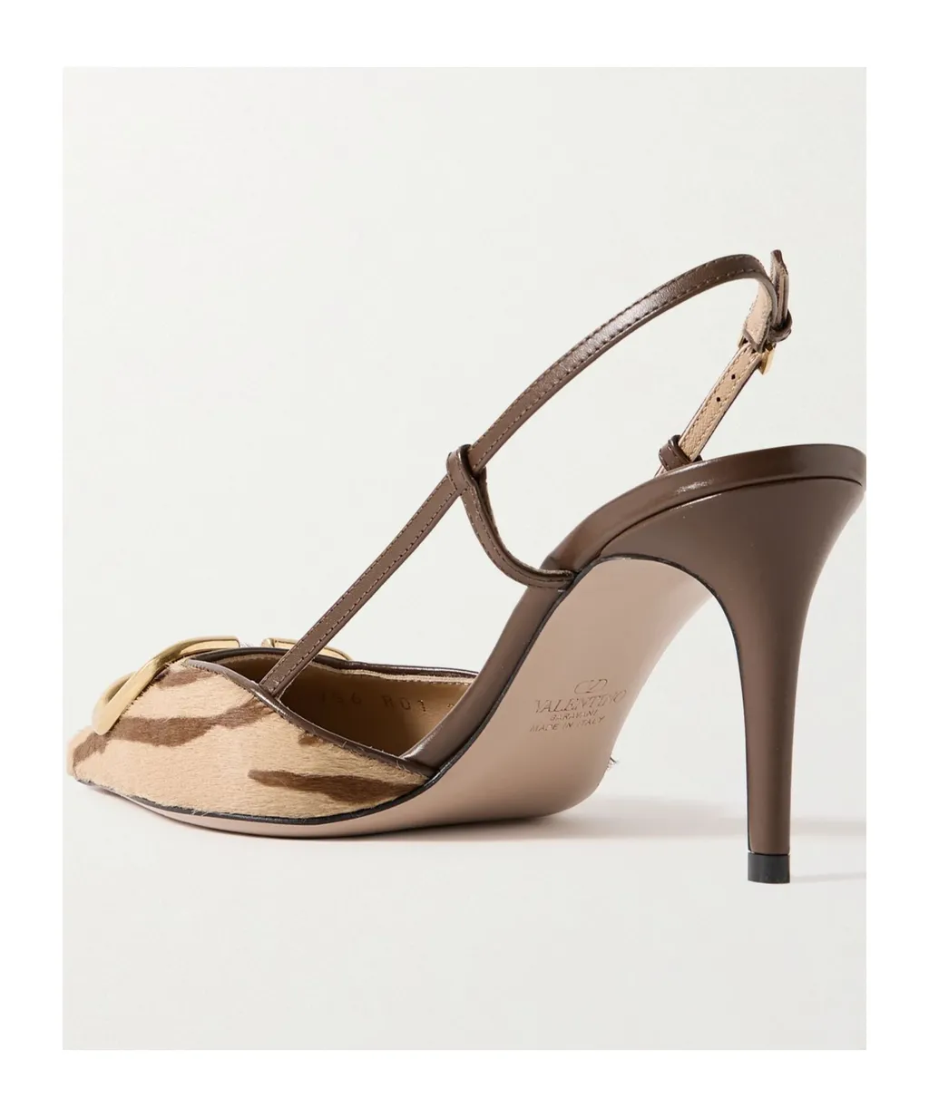 Slingback High Heel Sandals