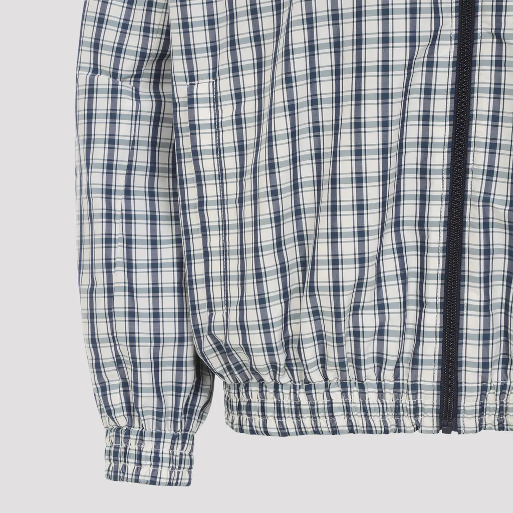 Prada Checked Zipped Jacket