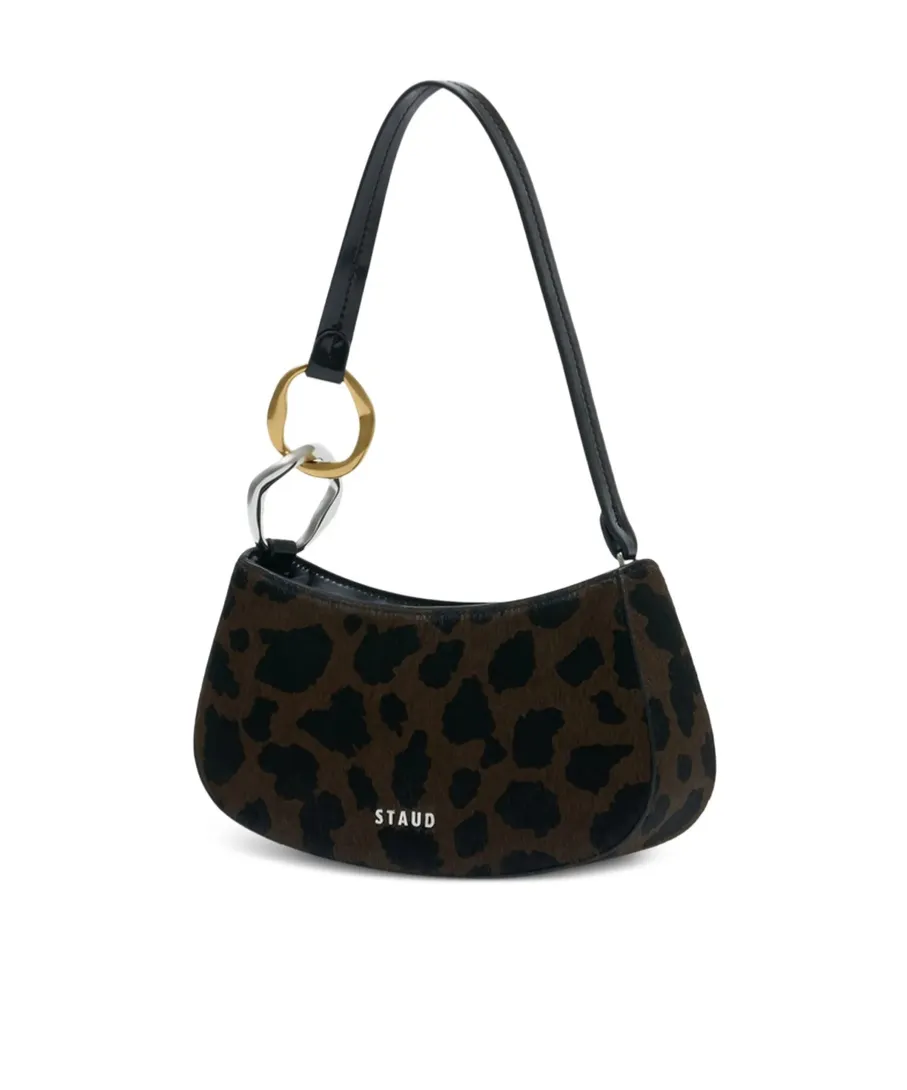 Zippered Shoulder Bag