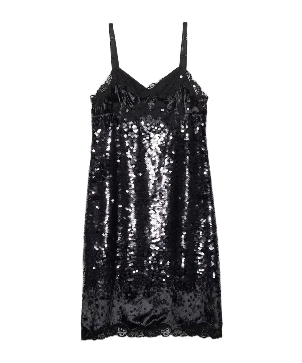 Prada Sequined Sleeveless Dress
