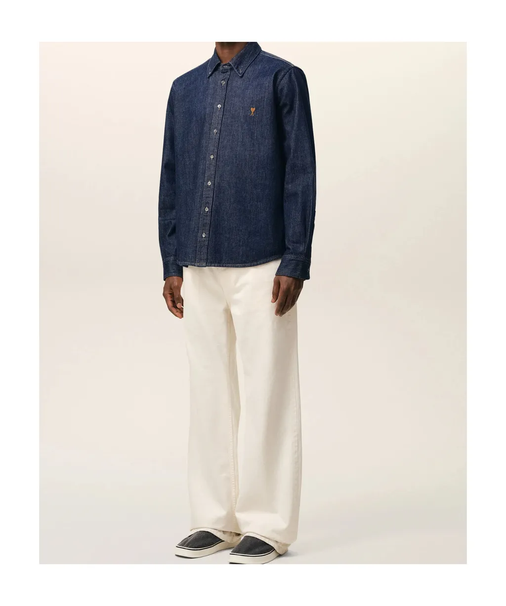 Ami Denim Ami De Coeur Shirt