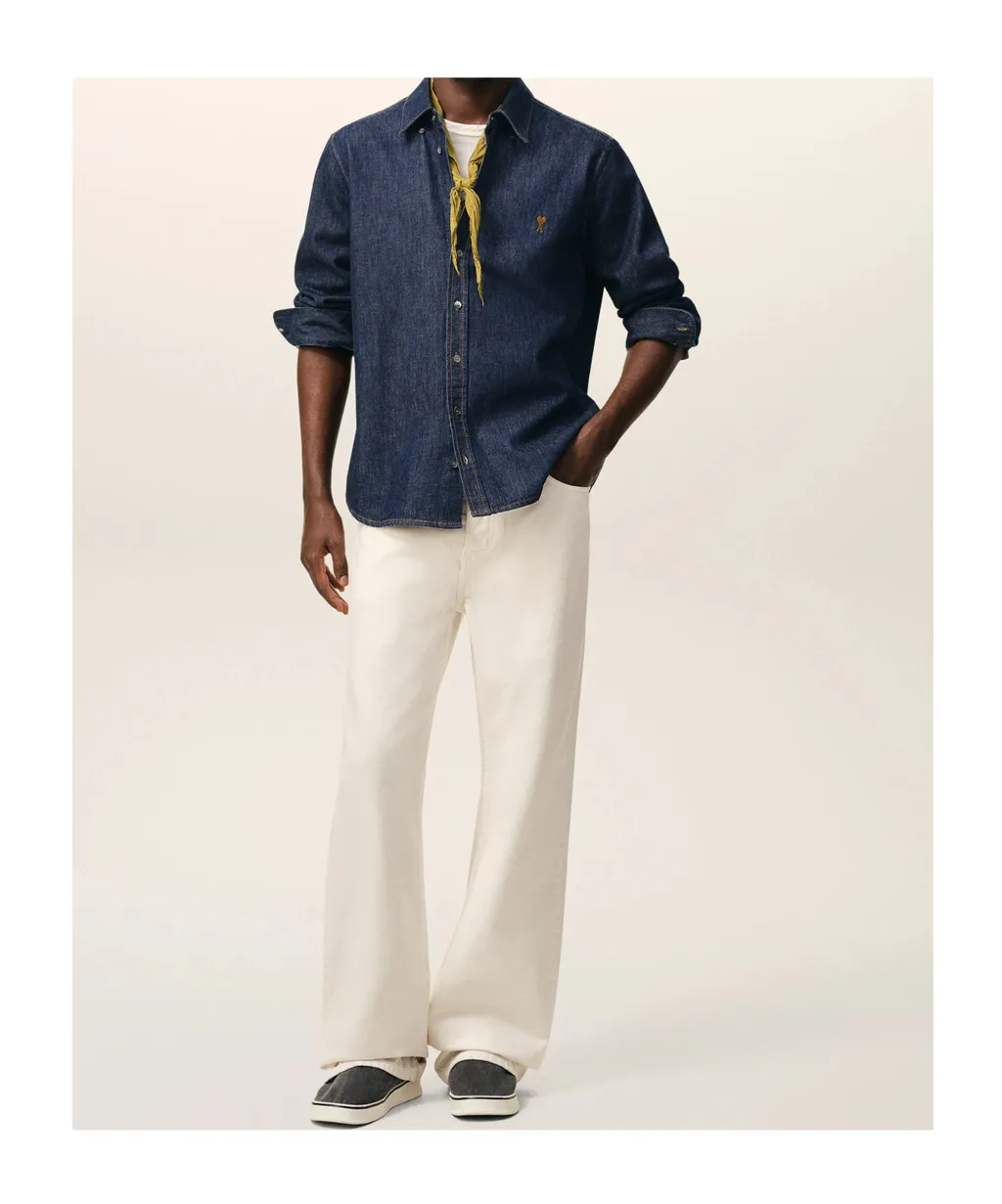 Ami Denim Ami De Coeur Shirt