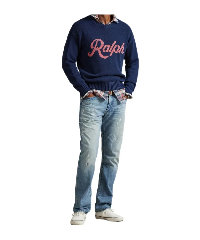 Ribbed-Hem Sweater
