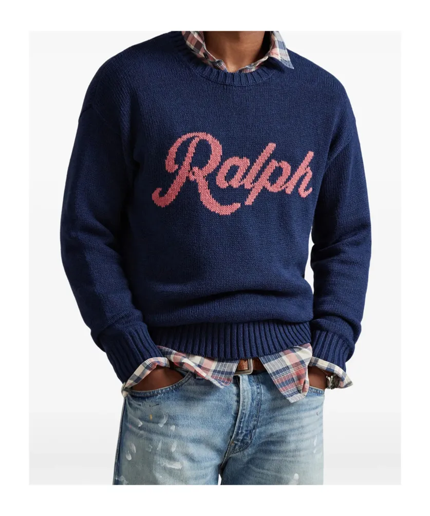 Ribbed-Hem Sweater