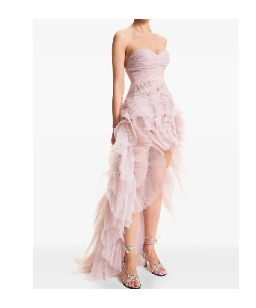 Strapless Evening Dress