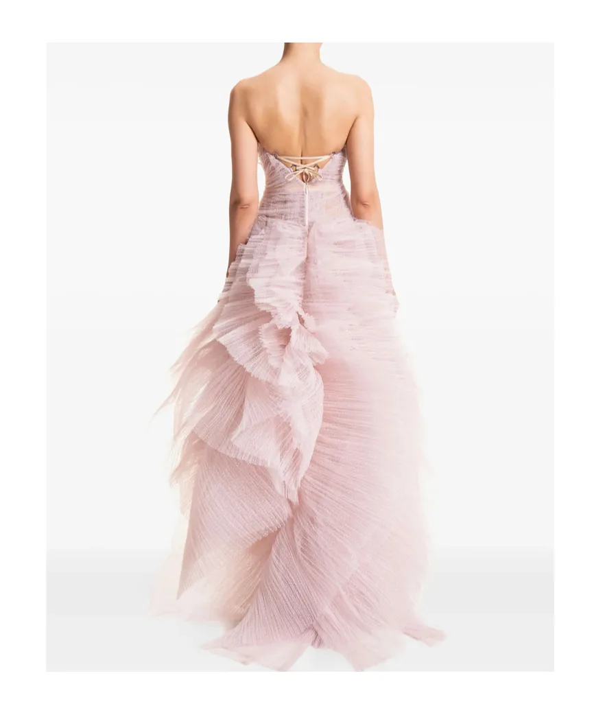 Strapless Evening Dress