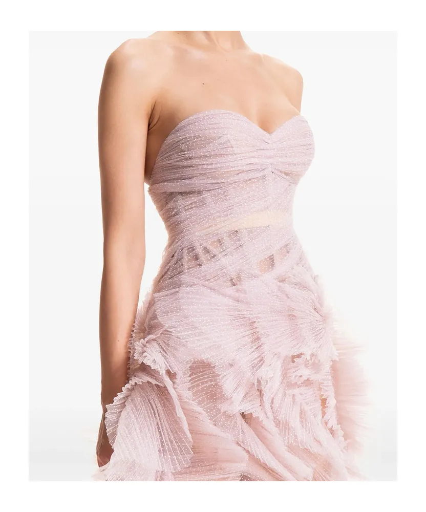 Strapless Evening Dress