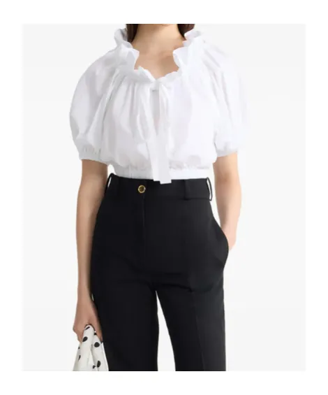Patou Short Voluminous Top