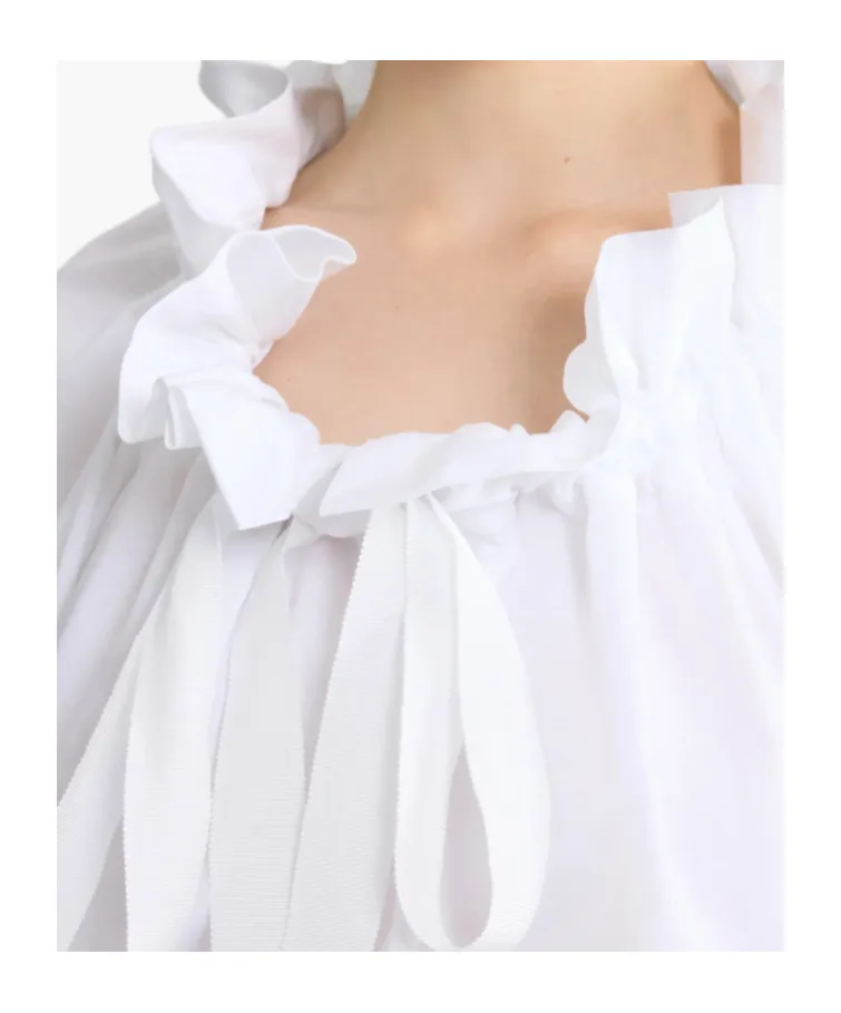 Patou Short Voluminous Top