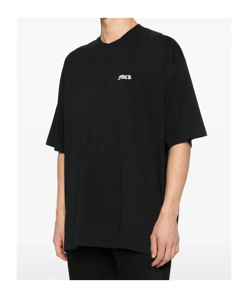 Vetements Logo-Printed Crewneck T-Shirt