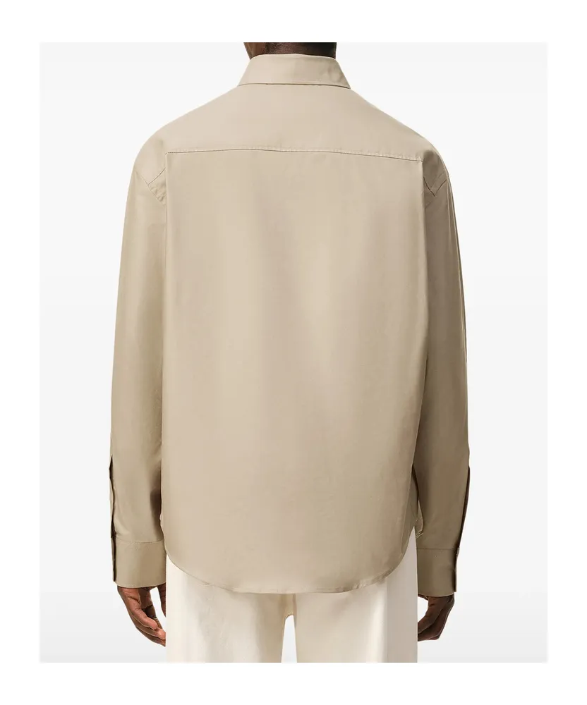 Ami Boxy Embroidered Ami De Coeur Shirt