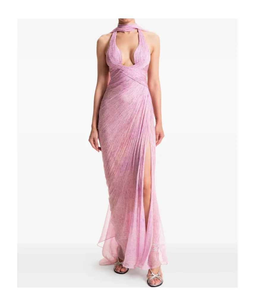 Halter-Neck Dress