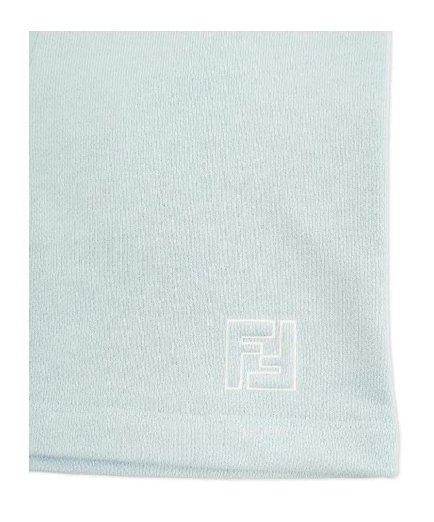 Fendi Kids Logo Detailed Shorts