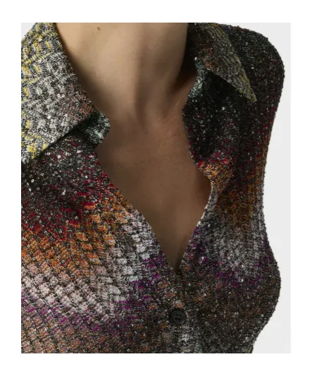 Missoni Sequin Mixed Lamé Shirt