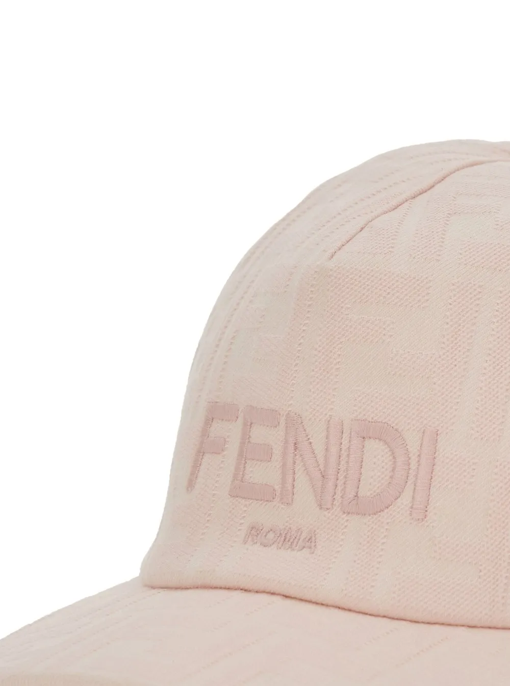Fendi Kids Logo Embroidered Baseball Cap