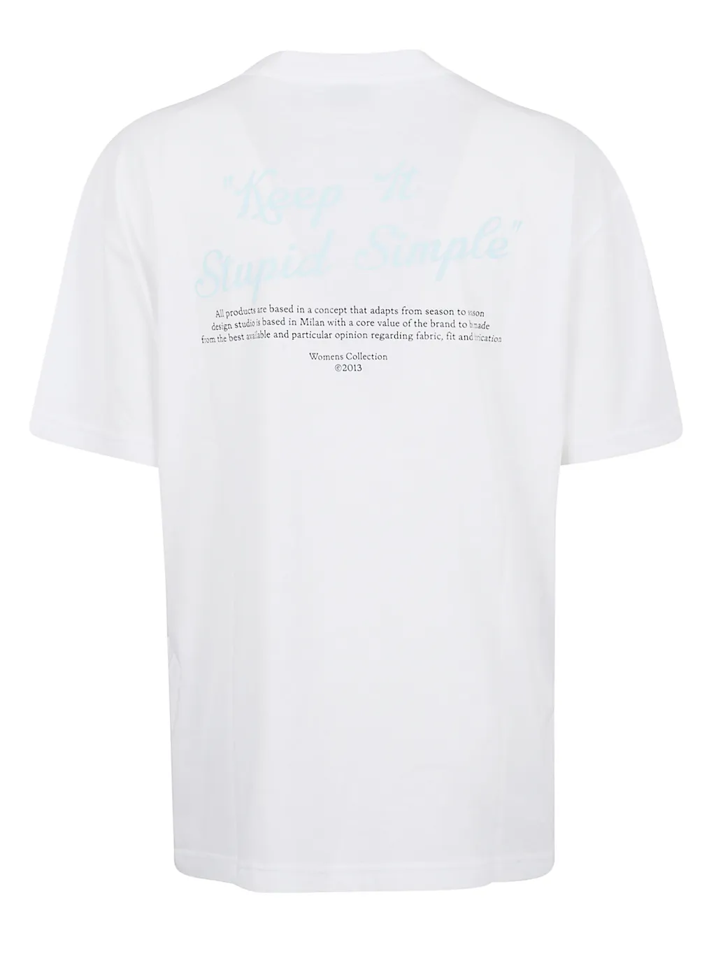Off-White Crewneck Short-Sleeved T-Shirt