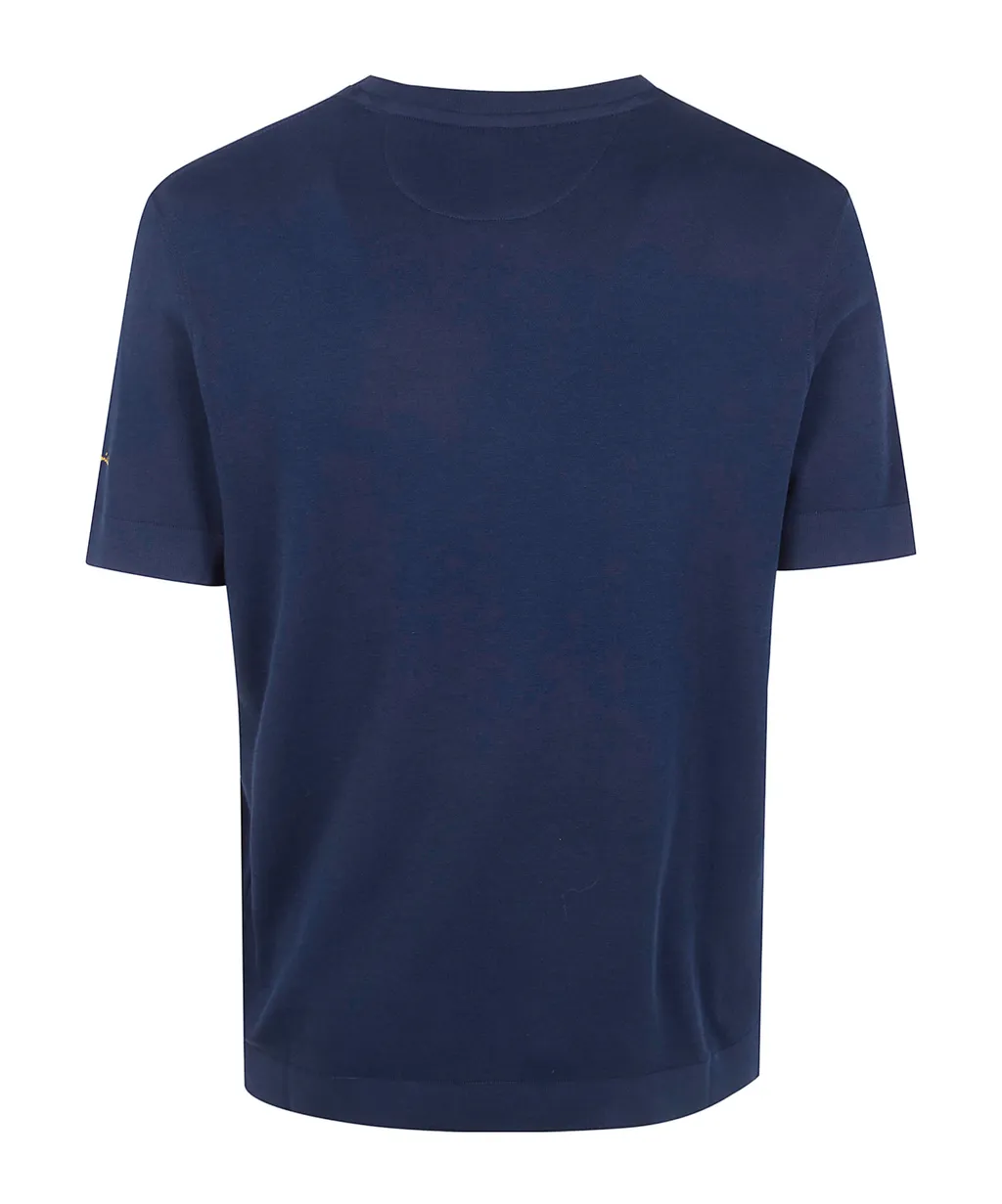 Paul Smith Logo Embroidered Crewneck T-Shirt