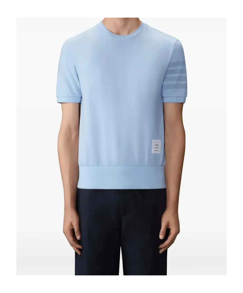 Thom Browne Jersey 4-Bar T-Shirt