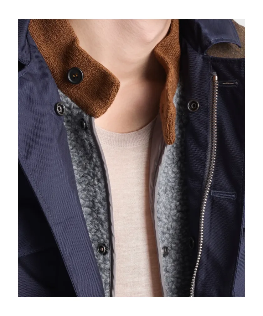 Prada Long-Sleeved Hooded Coat