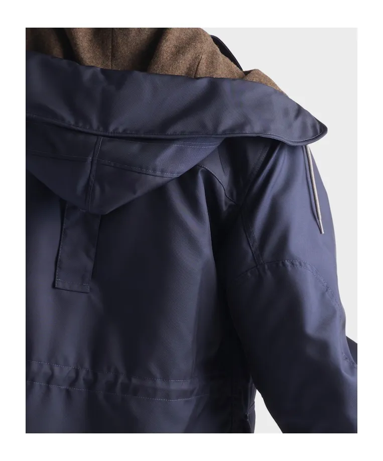 Prada Long-Sleeved Hooded Coat