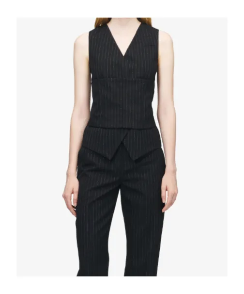 Striped Layered Waistcoat