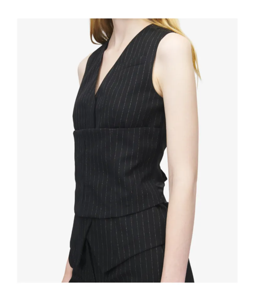 Striped Layered Waistcoat