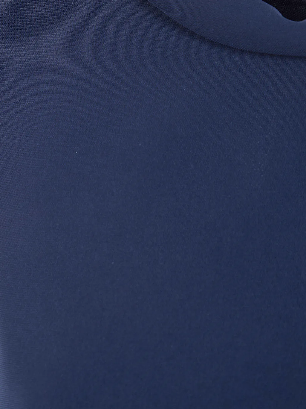 Draped-Panel Midi Dress
