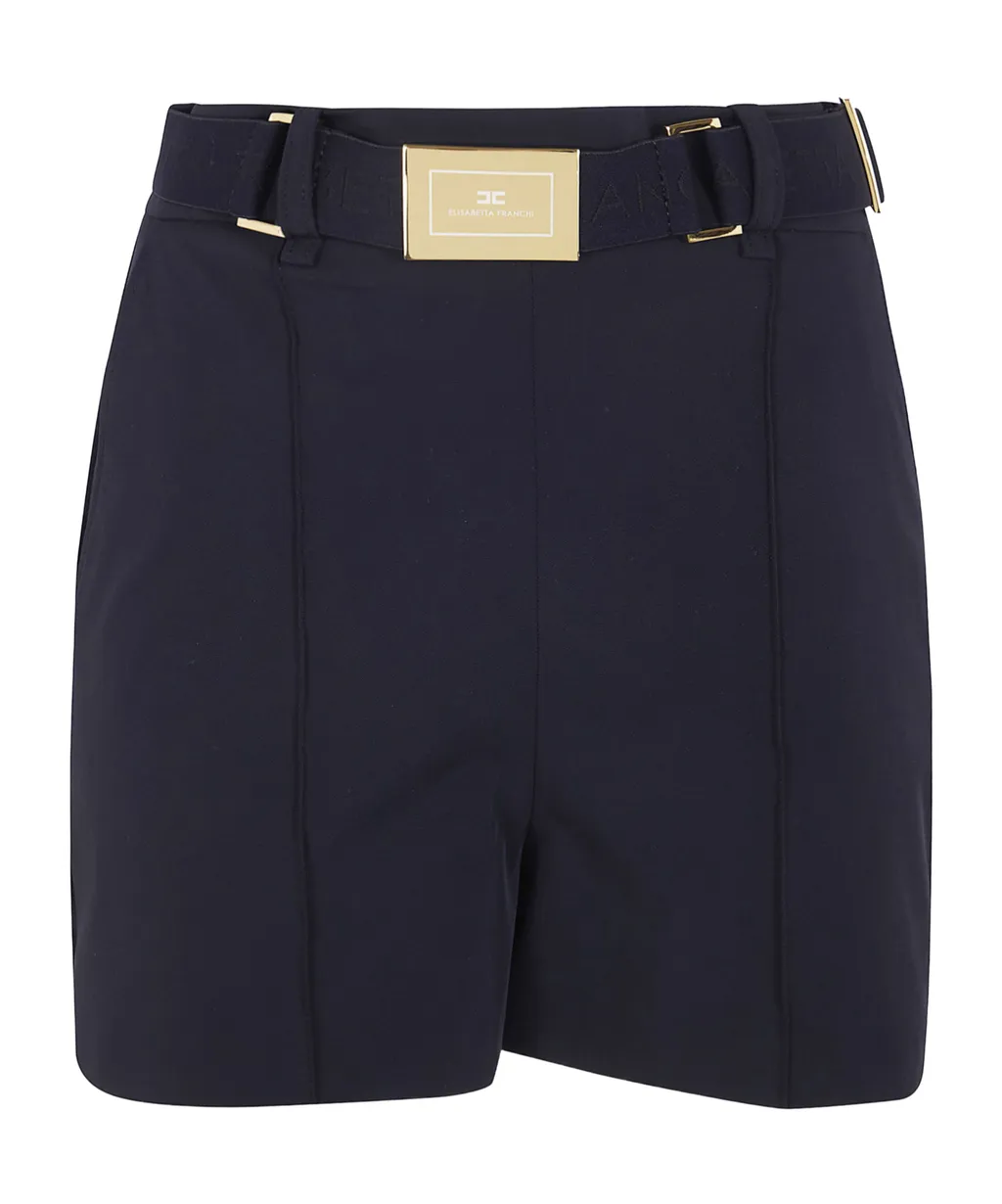 Elisabetta Franchi Belt Shorts
