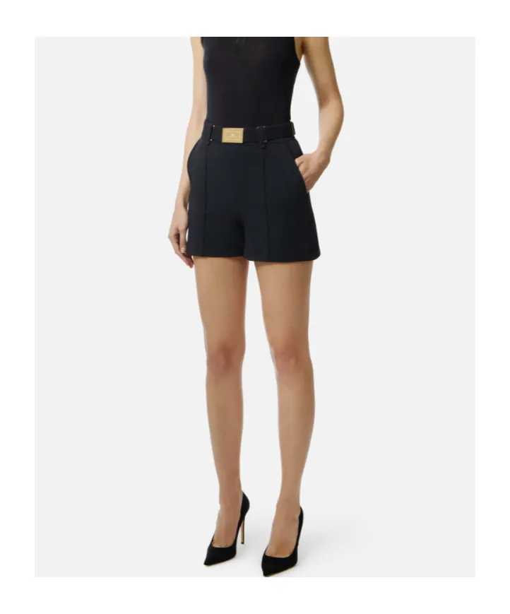 Elisabetta Franchi Belt Shorts