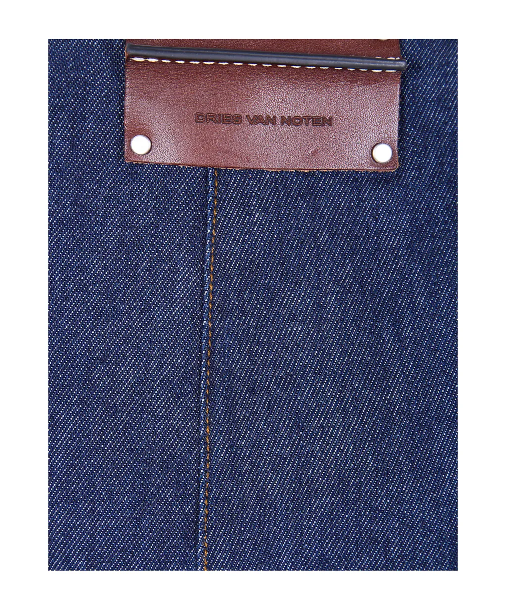 Denim Round Midi Skirt Sonista
