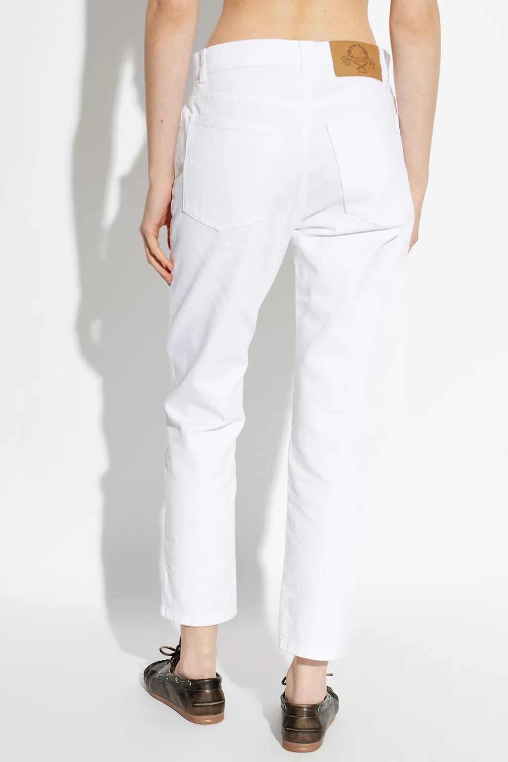 Moschino Heart Motif Jeans