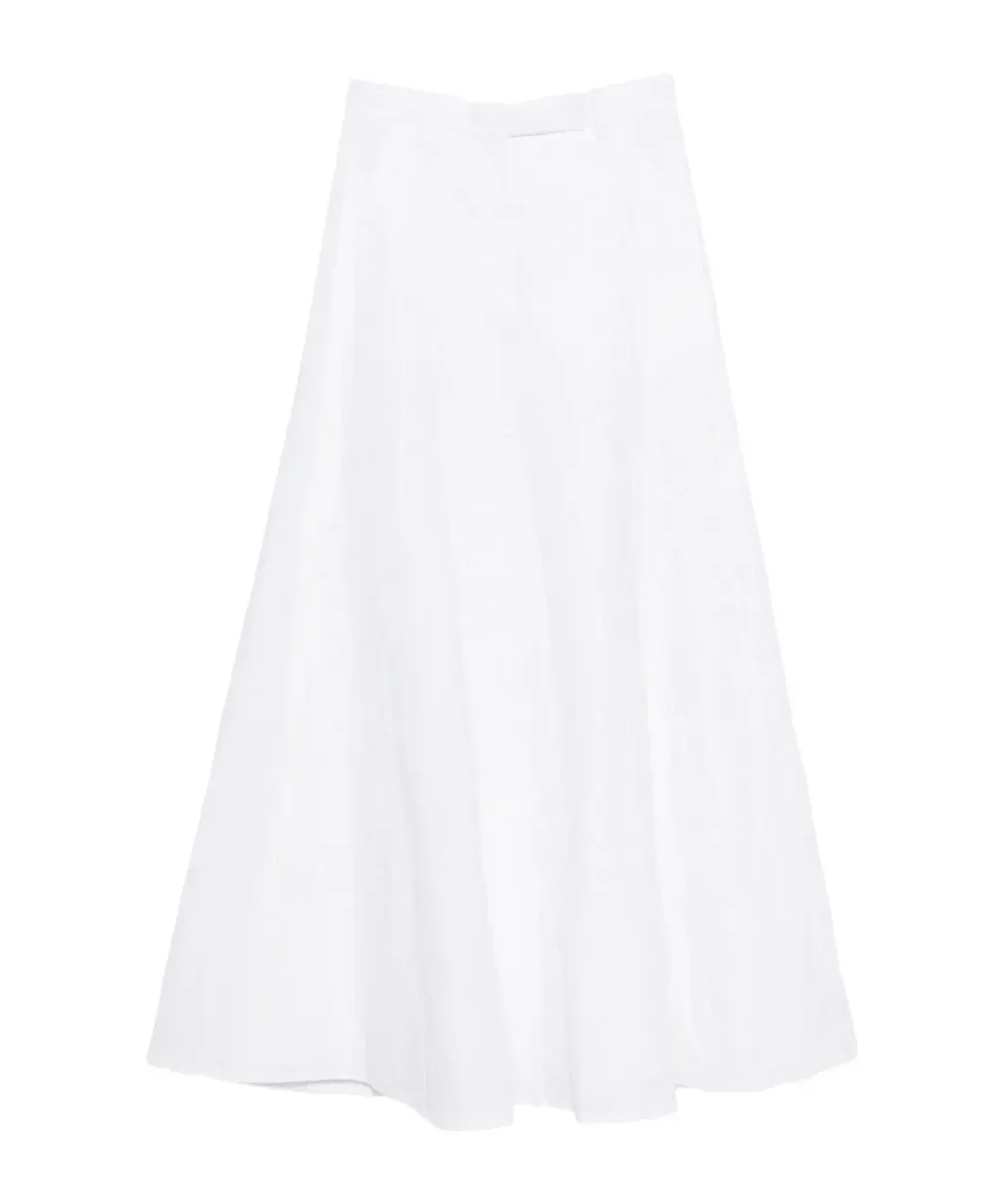 Flared Maxi Skirt
