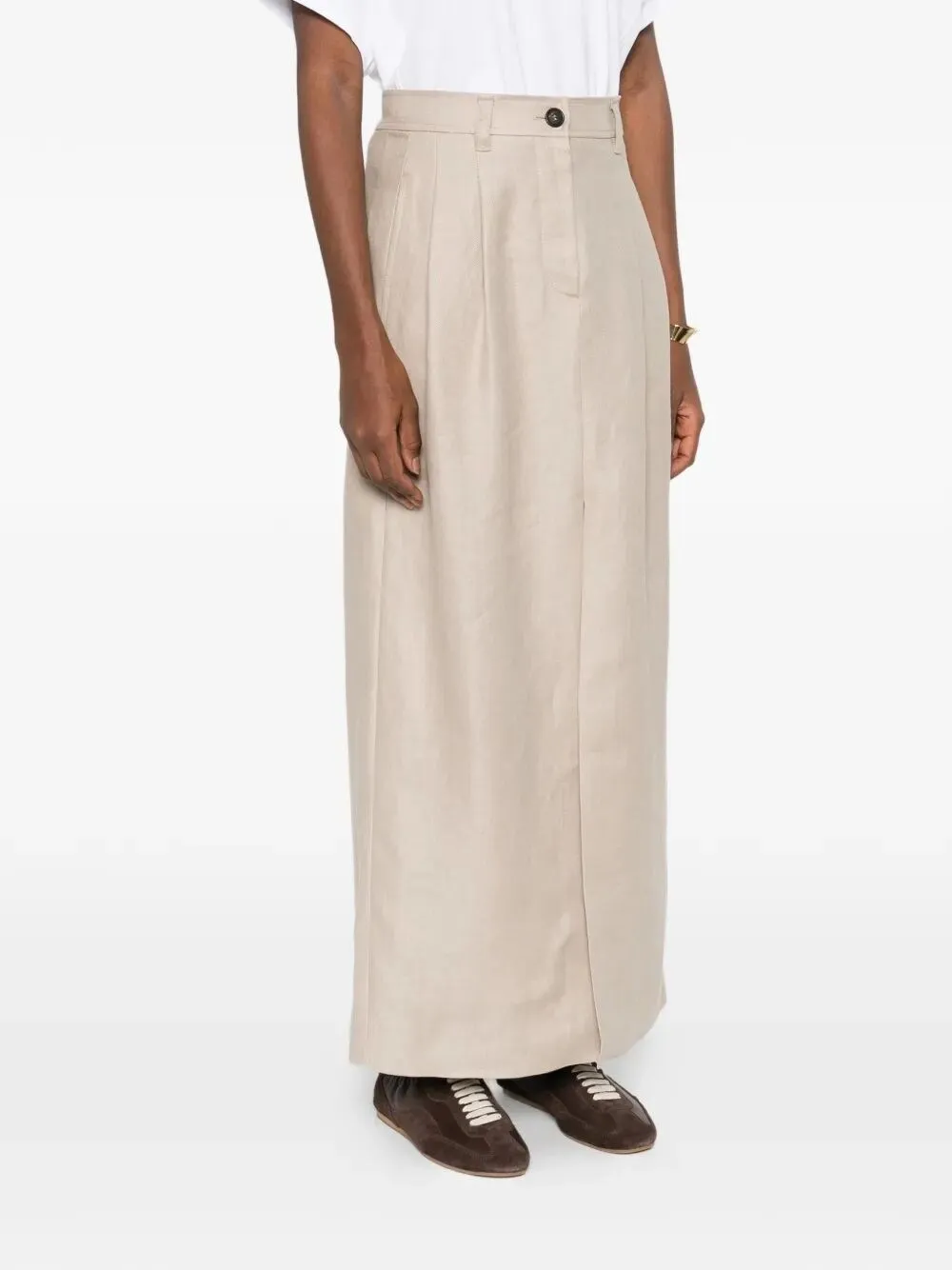 Linen Maxi Skirt
